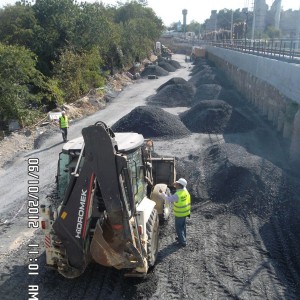Back-Filling Works Of Metro Stations
