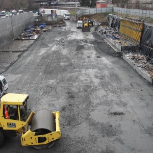 Back-Filling Works Of Metro Stations