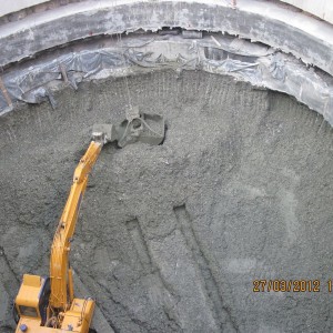 Ventilation Shafts Deep Excavation Project