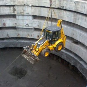Ventilation Shafts Deep Excavation Project