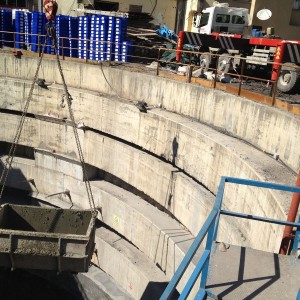 Ventilation Shafts Deep Excavation Project