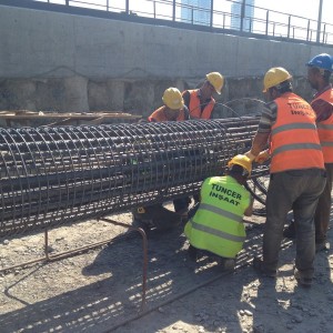 PRF. PILE STEEL CAGES FABRICATION WORKS