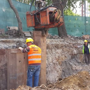 Sheetpling Support Systems Of Marmaray Cr3 Prj