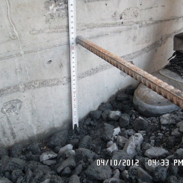 Back-Filling Works Of Metro Stations