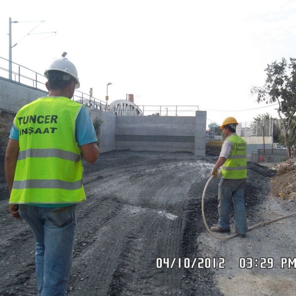 Back-Filling Works Of Metro Stations