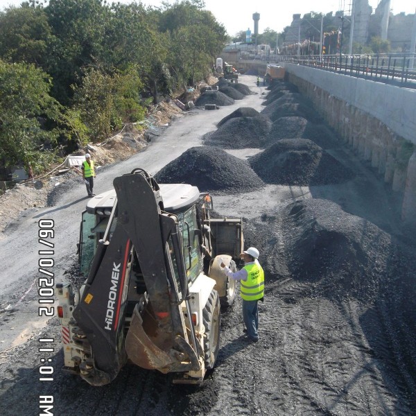 Back-Filling Works Of Metro Stations