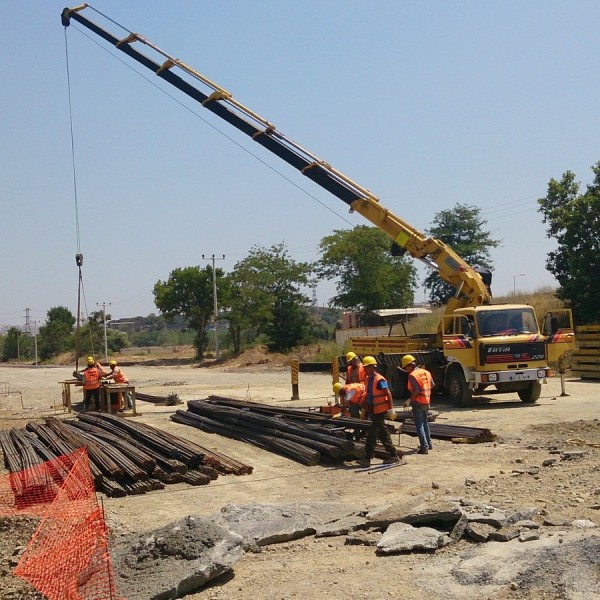 PRF. PILE STEEL CAGES FABRICATION WORKS